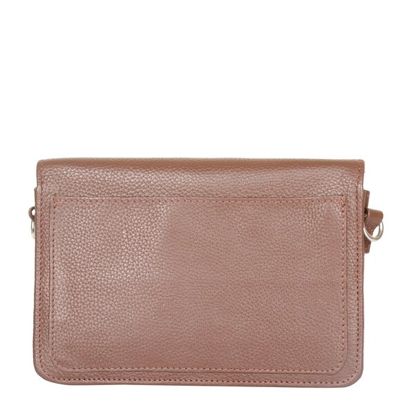 Leather Brown Crossbody Shoulder Bag – Sling Messenger Bag for Work, Daily Use - Picture 9 of 10